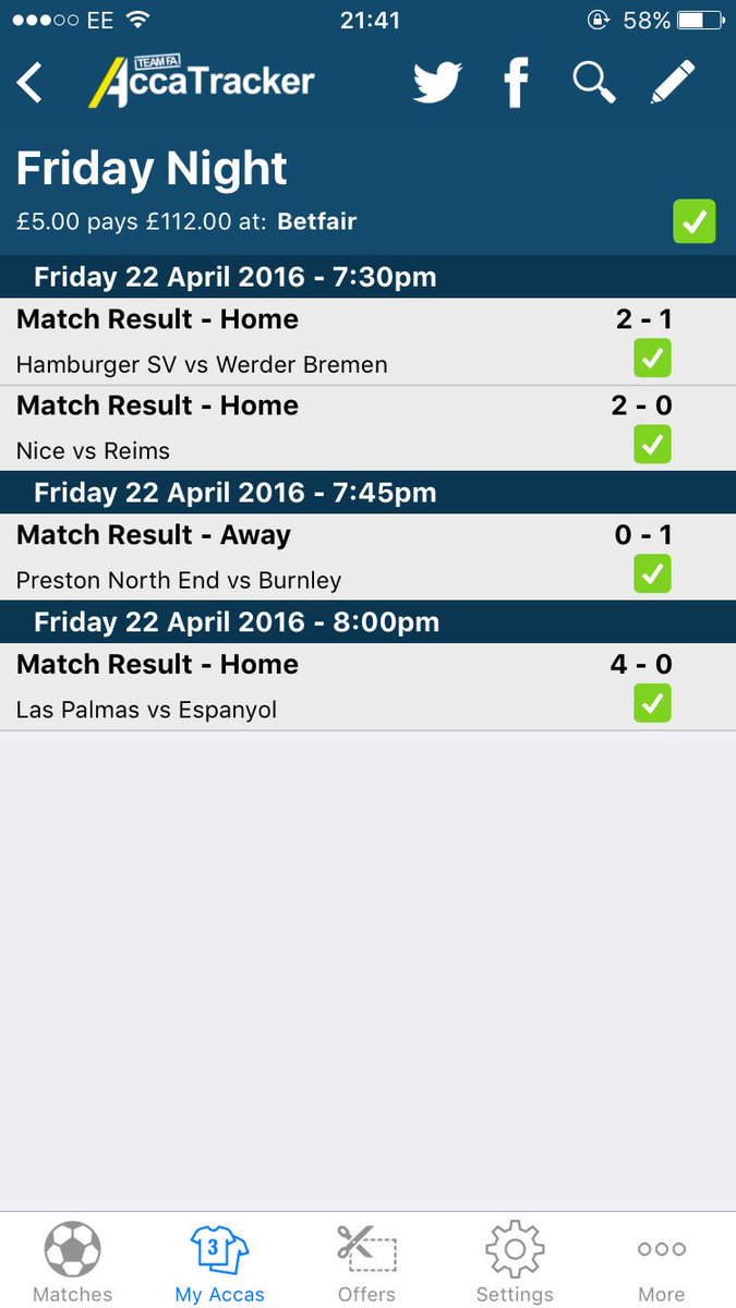 hawes86's tweet photo. @FootyAccums #greenticks https://t.co/x3QMOAfMaa