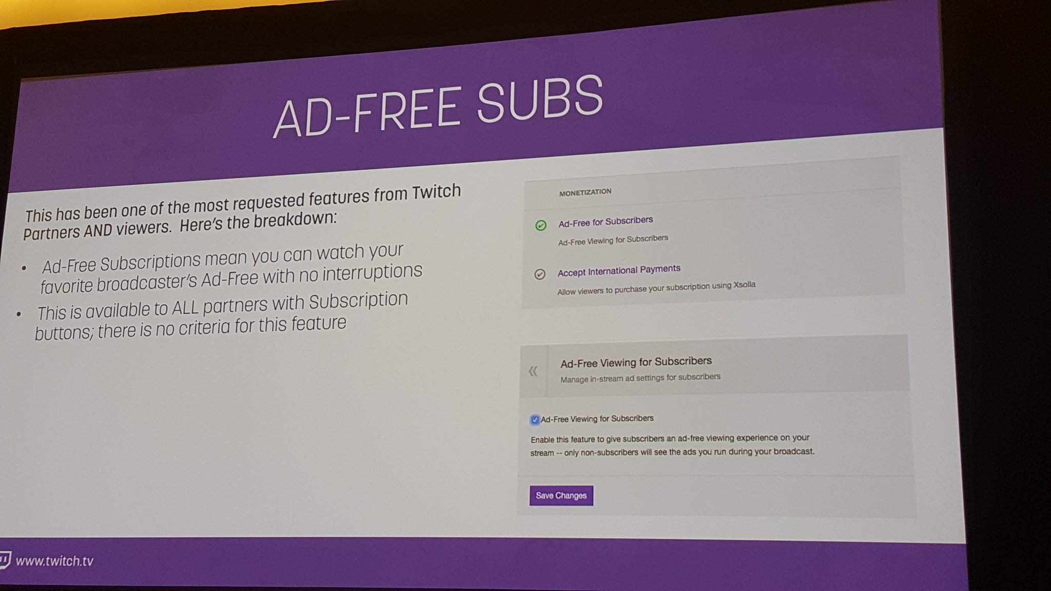 Twitch Prime ditches ad-free viewing as one of its perks