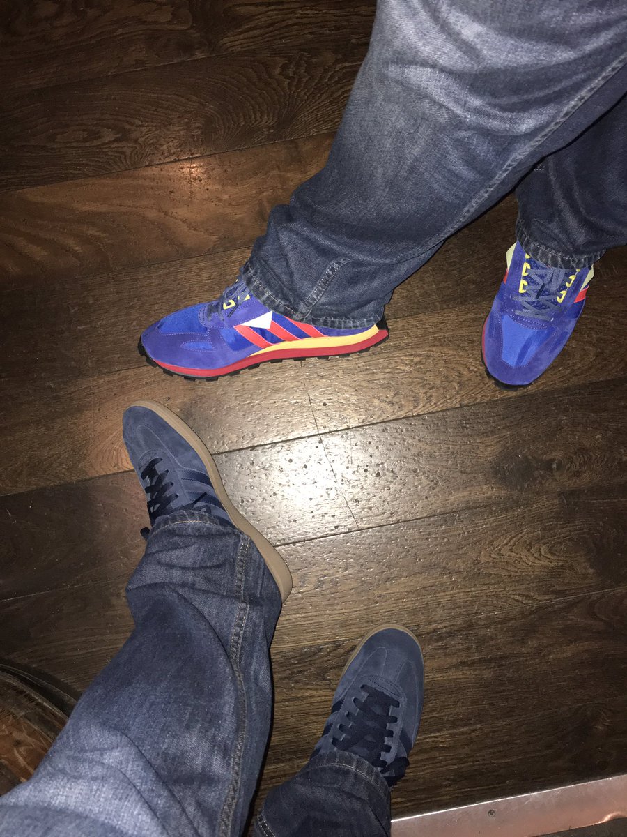 emanc73's tweet photo. @DeadstockUtopia Friday beers #adidas #spezialclassics #racingprototype @Snodwee https://t.co/jY688DmOpu