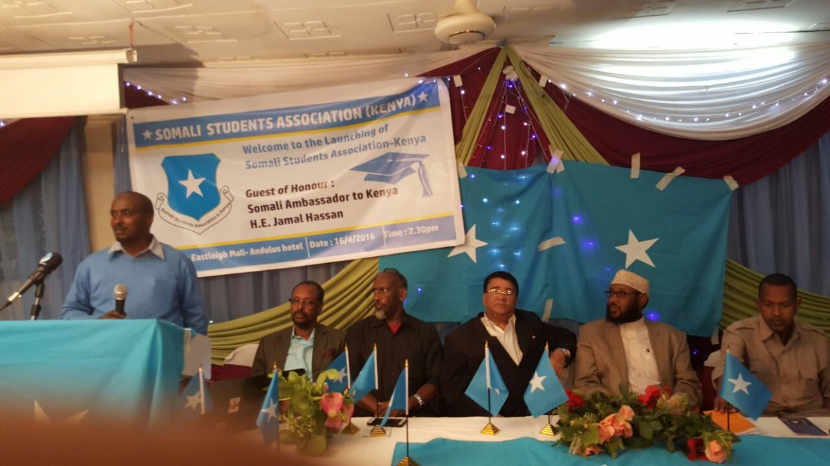 EU_in_Somalia's tweet photo. #Somalia students association launched to foster unity of purpose &amp; encourage volunteerism among #Somali students https://t.co/U9T8hr8Jzk