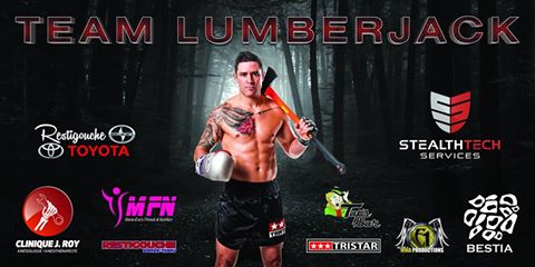 We are proud to sponsor TEAM LUMBERJACK "Bruno Lurette" @ Casino NB in Moncton April 23. Best of Luck Brother! #MMA