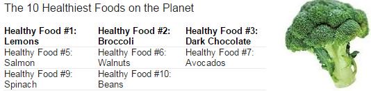 TipsHealts's tweet image. The 10 Healthiest #Foods on the Planet