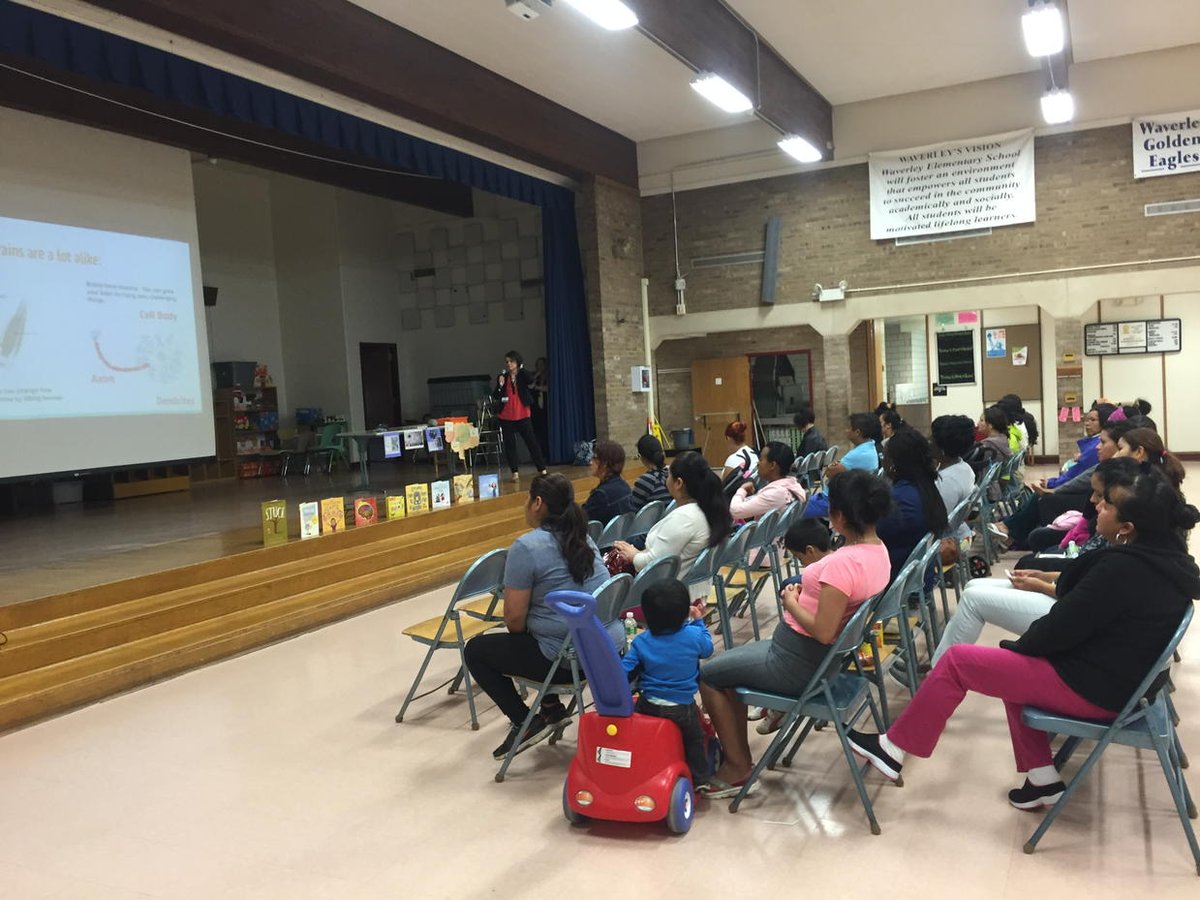 Waverley_ES's tweet photo. Michelle Keegin provides an engaging presentation to Waverley families about the brain and a growth mindset!! https://t.co/f5qoHqf2Y5