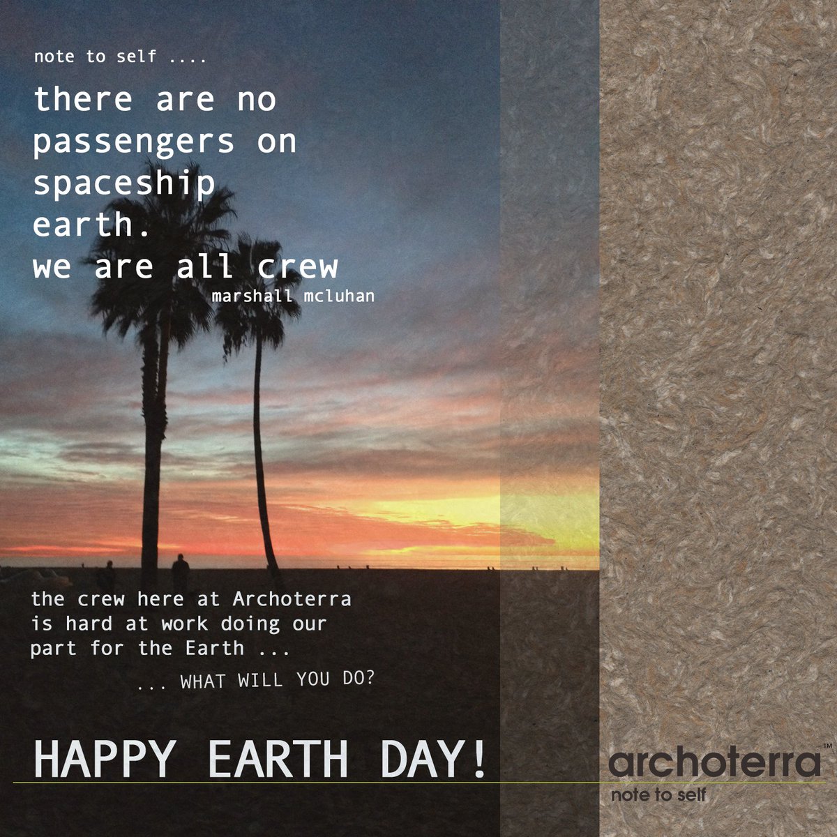 archoterra's tweet photo. Happy #EarthDay !  #sunset #treatourearthwithrespect #NoteToSelf #weareallcrew #recyclereducereuse https://t.co/4rRboSrNUs