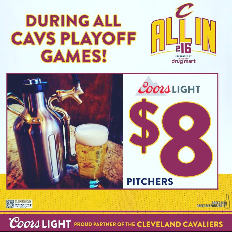 TheSouthSideCle's tweet photo. Join us for some great food, great beer and $8 pitchers!! #southsidetremont #food #beer #pitchersofbeer https://t.co/JUfXN9Vi1t