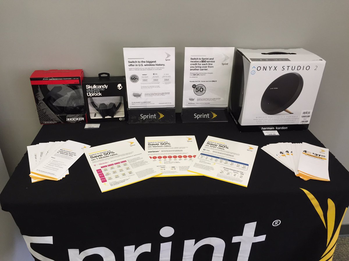 SprintOceanside's tweet photo. Join Sprint this weekend and receive $50 credit for every line that ports over from another carrier #oceanside https://t.co/nEoNYUoKfG