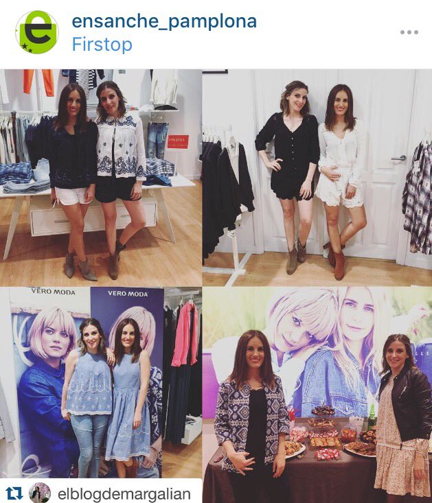 pamplonacentro's tweet photo. Bonita tarde en #Firstop con las bloggers @MarGalian y #daretodreambysil https://t.co/c0zj98Qyk1
