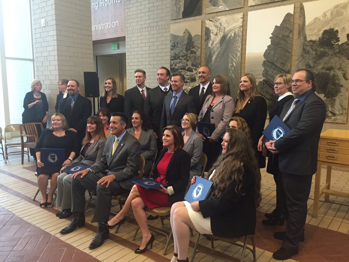 NDOTdirector's tweet photo. Congrats to 4 NDOT grads of Certified Public Manager program. Over 310 hours in 18 months! Awesome accomplishment! https://t.co/rdkHxlKXPw