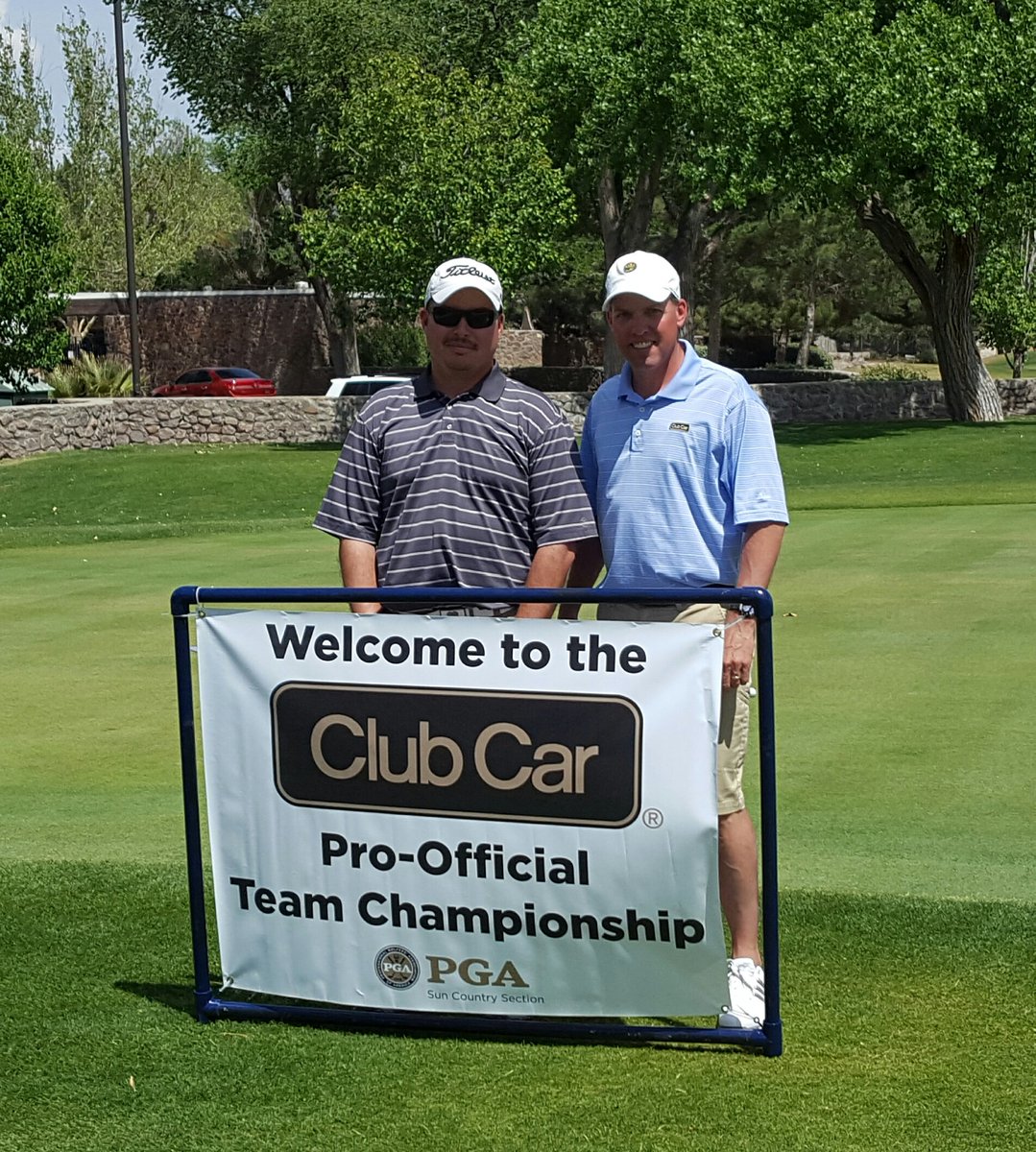 SunCountryGolf's tweet image. Congrats to @Pgaromes , your 2016 Club Car Pro-Official Champion! #wiretowire #5under