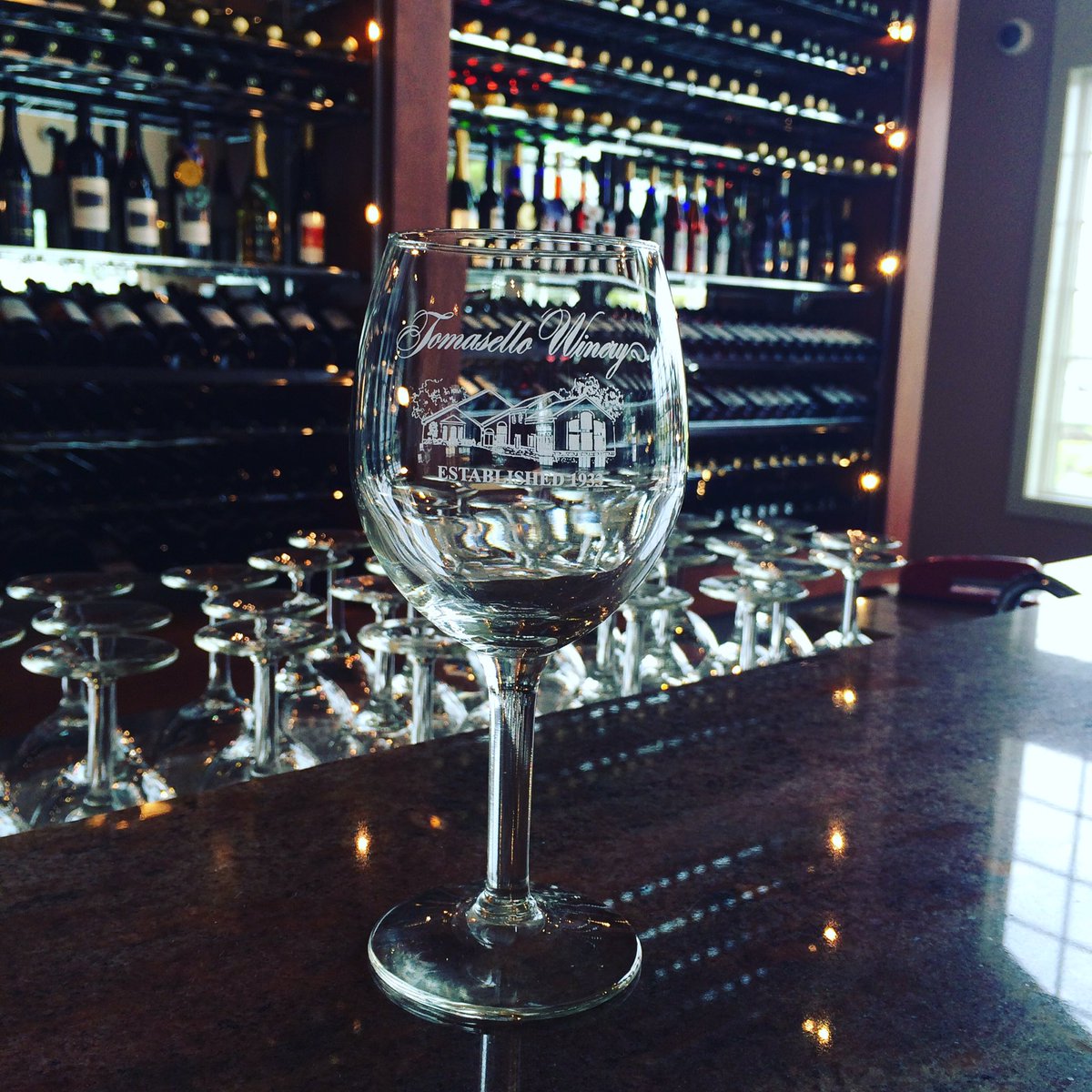 Visit us this #MothersDay and get a #wine glass for mom!