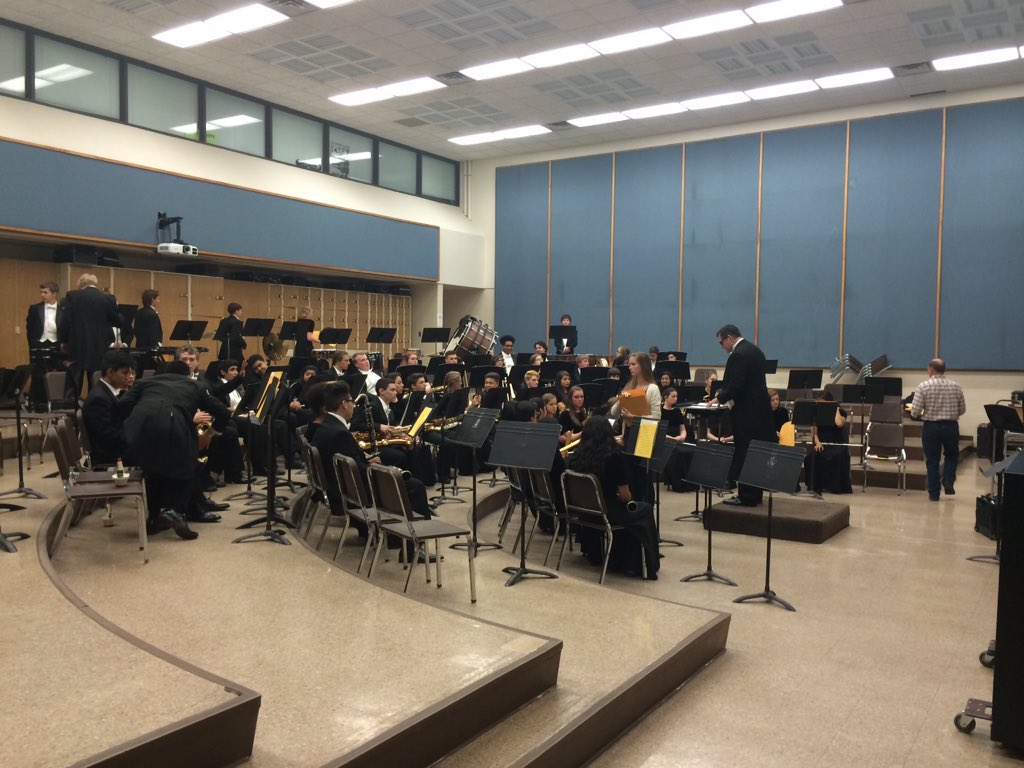 ECHSBands's tweet photo. Symphonic Band at ISSMA Festival!!! @ElkhartBlazers @ElkhartSchools https://t.co/a4RZJH8HHO