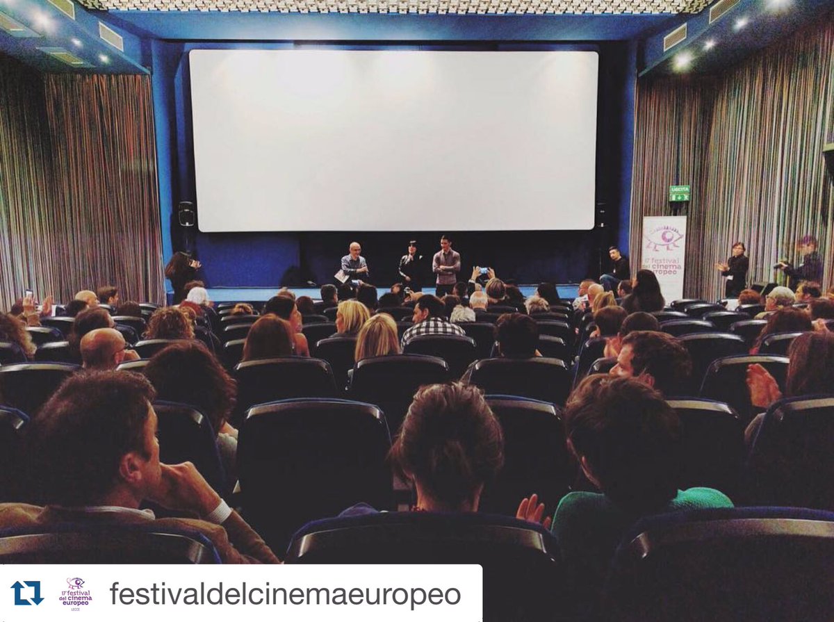 imovepuglia's tweet photo. L'emozione di un tuo documentario al @F_CinemaEuropeo non si può descrivere @IoCiProvoLab #fce2016 https://t.co/D4Fmc89ooE