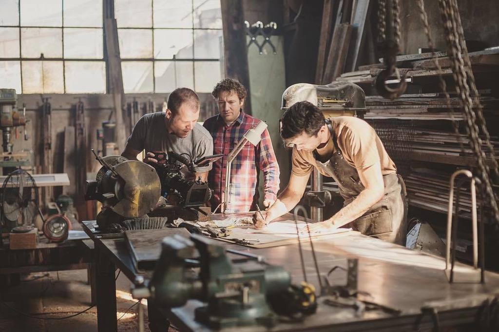 RusticaHardware's tweet photo. Today’s behind the scenes look during our #ALLCREATORS production takes place in Rustica’… https://t.co/RCIrflINcU https://t.co/OSOksKElWM