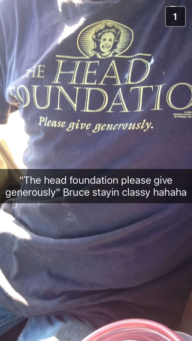 DevinLeBlanc396's tweet photo. Brandon gray is asking everyone to take a second out of their day to give to the head foundation https://t.co/koR4eXBNlr
