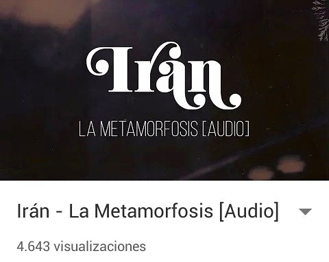 TorresAnto's tweet image. #BUZZWEEK  - "La Metamorfosis" youtu.be/UAlXyg3r_t8