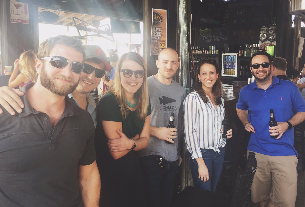 Great time celebrating Alex Castelli's last class at <a href="/CofC/">College of Charleston</a> -we're super lucky to have her as a team member. #chstech