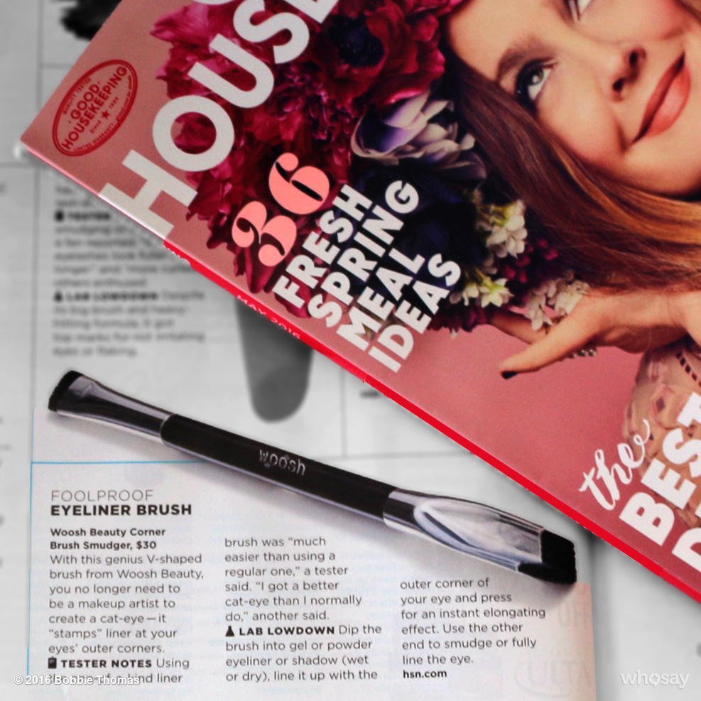 kicking off the wknd w/ great news- our #wooshbeauty Corner Brush won a <a href="/goodhousemag/">Good Housekeeping</a> #breakthrough beauty award! :)