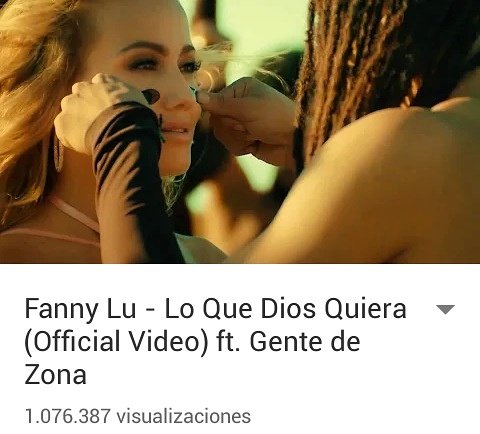 TorresAnto's tweet image. #BUZZWEEK Fanny Lu &amp;amp; Gente de Zona - "Lo Qué Dios Quiera" youtu.be/GtTXVX5td0A