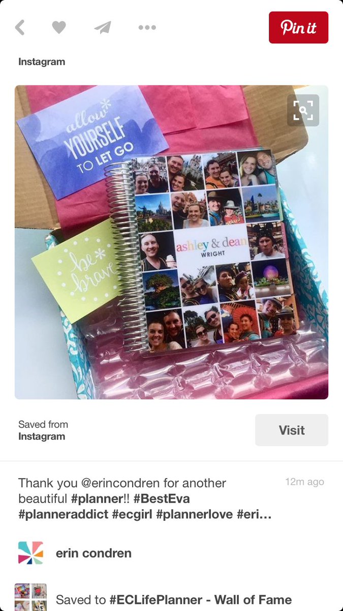 SplendidSticker's tweet photo. Just got shared on @ErinCondren 's @Pinterest account .... No biggie #planneraddict https://t.co/KYejfJ6QgH