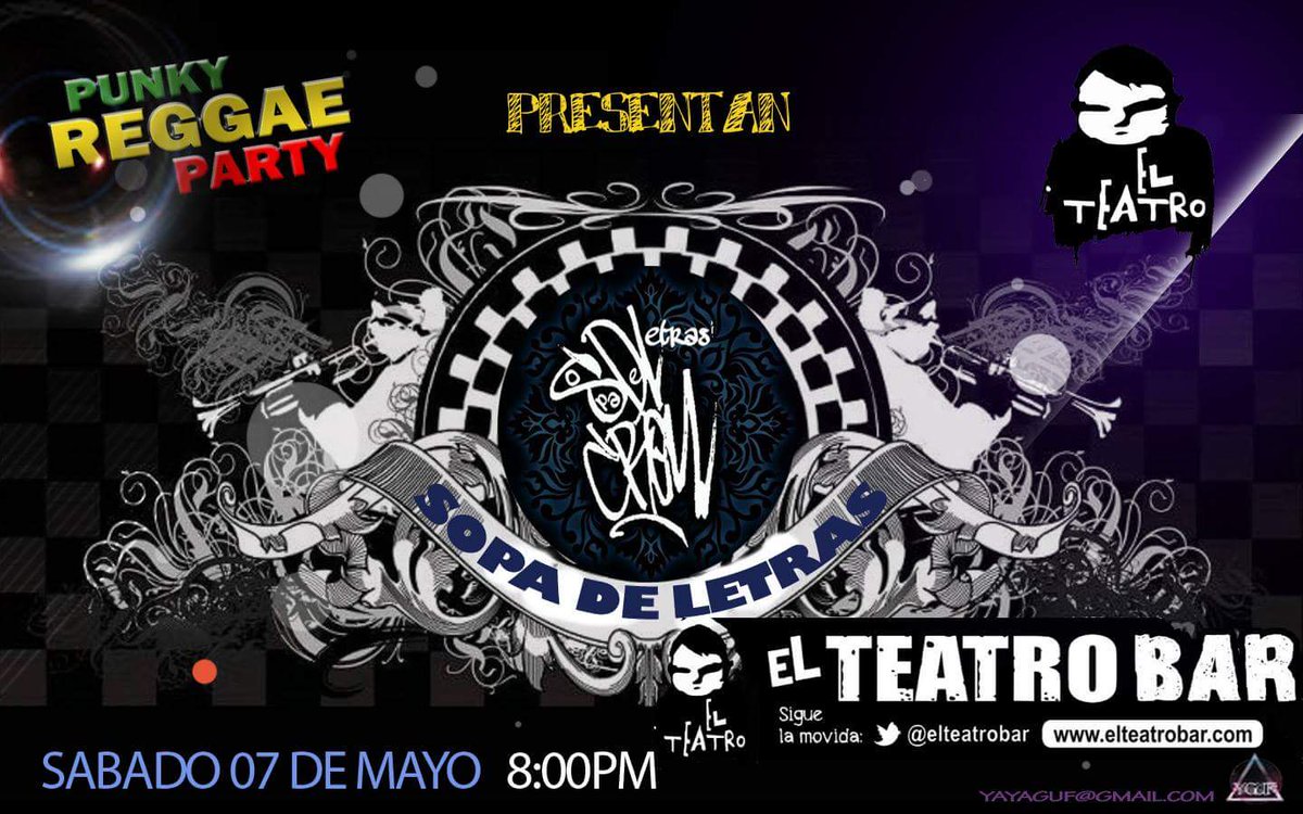 Activate este sábado 07 de mayo en <a href="/ElTeatroBar/">El Teatro Bar</a> la Sopa Presente