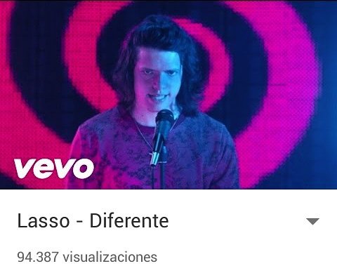 TorresAnto's tweet image. #BUZZWEEK Lasso - "Diferente" youtu.be/kMba0vWa9E4
