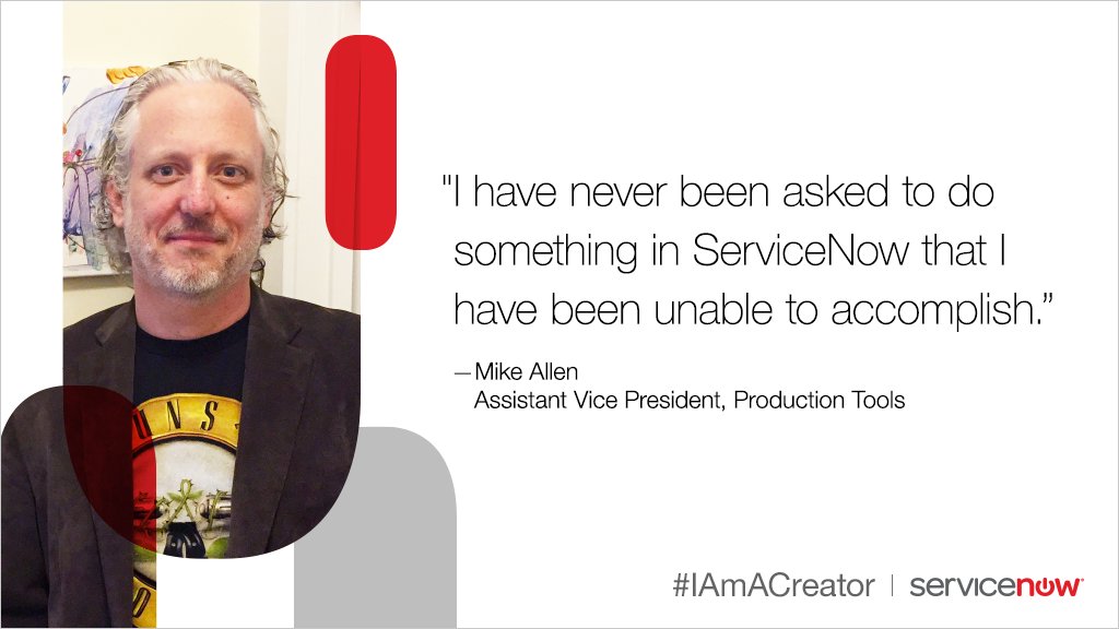 ServiceNow's tweet photo. What does it mean to develop without limits? One Creator explains: https://t.co/PxwTObgu7X #IAmACreator https://t.co/9sHHpUyWSy