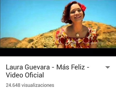 TorresAnto's tweet image. #BUZZWEEK Laura Guevara - "Más Feliz" youtu.be/7jSGFBuJgXg