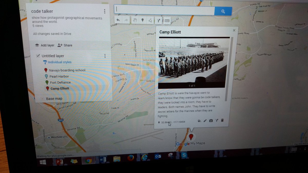 JCOwensGr2's tweet image. #ENSCBecause Ts share what the learn with Ss #gafesummit #GoogleMyMap #ssestrailblazers