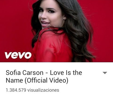 TorresAnto's tweet image. #BUZZWEEK Sofia Carson - "Love is The Name" youtu.be/fuyVJYP7GJk