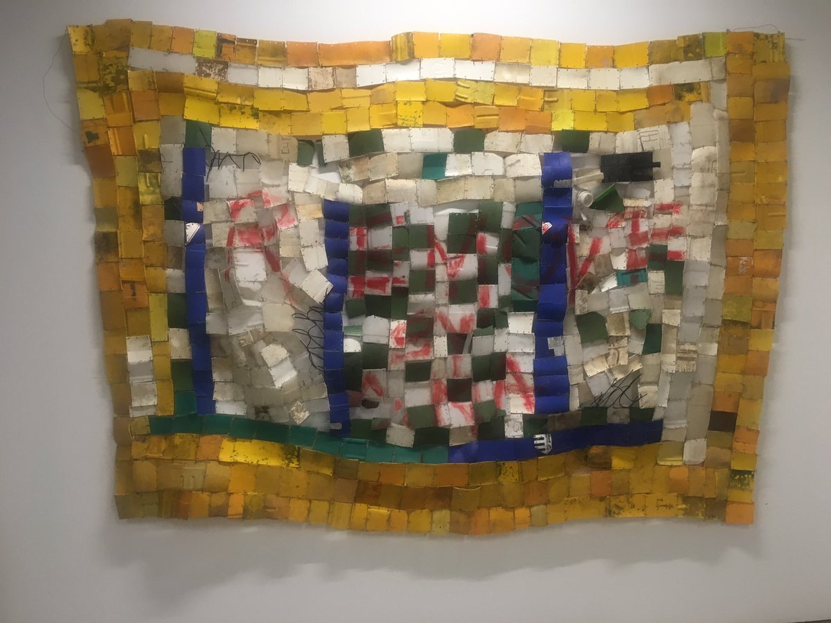TyraF's tweet photo. Viewing exhibition feat. work of #Ghanaian artist #Sergeattukweiclottey @Minnesotaproject #egprojects @egprojects https://t.co/6XBI1nf9L9