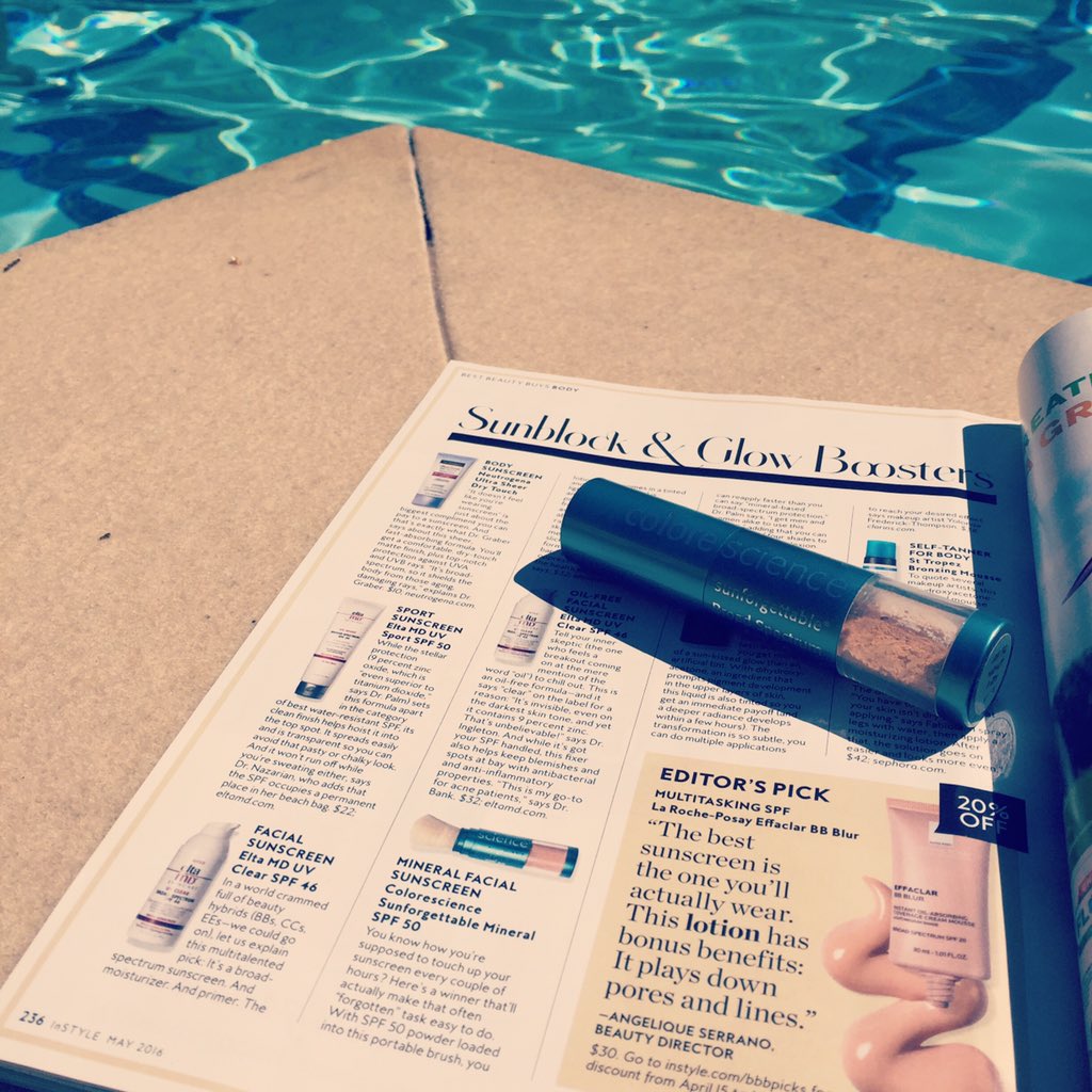 Colorescience's tweet photo. We won an InStyle Award for Best Mineral Facial Sunscreen! https://t.co/oU6zi9VnNd #AlwaysReapply https://t.co/jKevMtDHgN