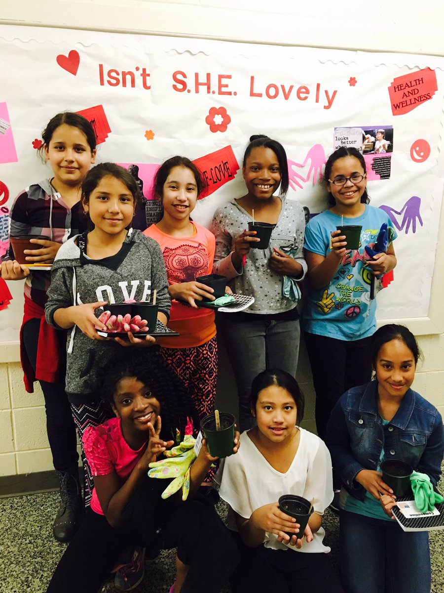FairviewGCSNC's tweet photo. Isn't S.H.E. Lovely completed their sisterhood unit this week, w/another gardening activity! #HappyEarthDay #GCSYes https://t.co/EWn96iULQj