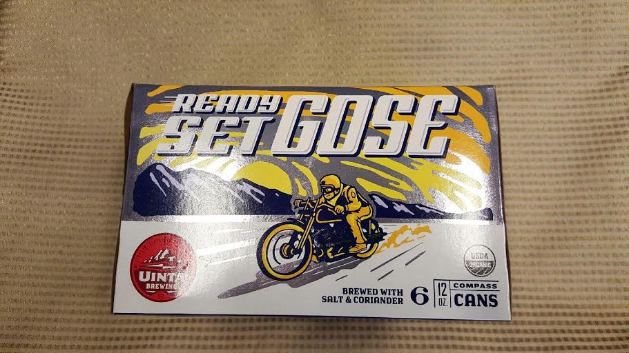 New Arrival! Ready Set Gose by <a href="/UintaBrewing/">Uinta Brewing</a> has a nice dry finish w/ a lemon hint, a nicely balanced ale #TheHangar