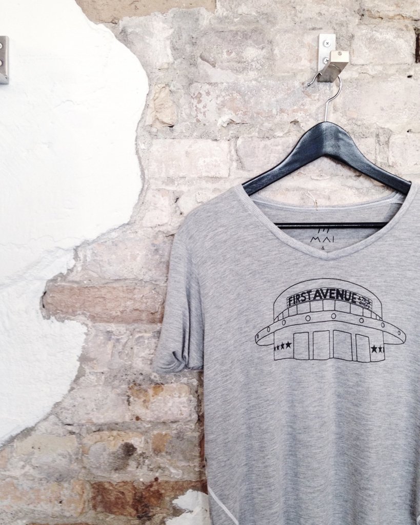 RoeWolfe's tweet photo. In honor of a great music legend 💜 Pick up your First Ave. tee at the shop, today, while supplies last! // #roew... https://t.co/d7KmHqulwj