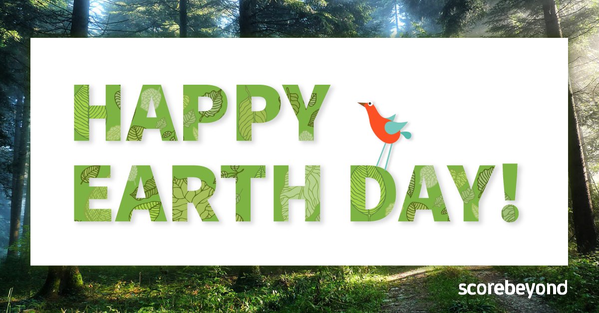 ScoreBeyond's tweet photo. #EarthDay https://t.co/IYkWDGvU4R