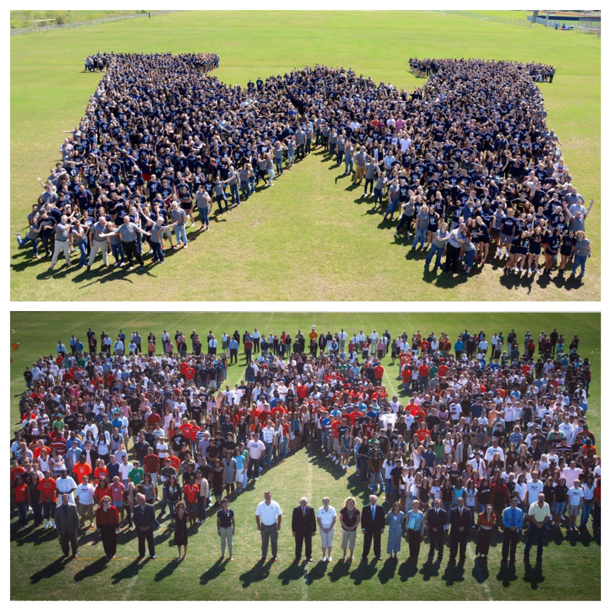 WakelandYBK's tweet photo. 10 years later, 1500 more students. Aug 14, 2006 to April 22, 2016. #10700Legacy #WHS10 https://t.co/sCWW4dFIB0