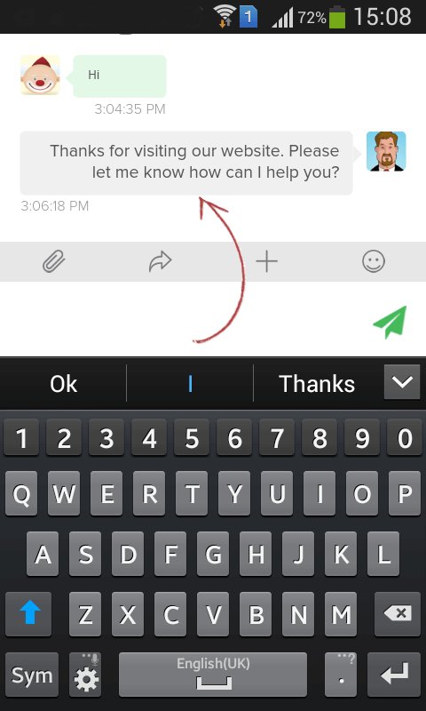 ClickDesk tweet media