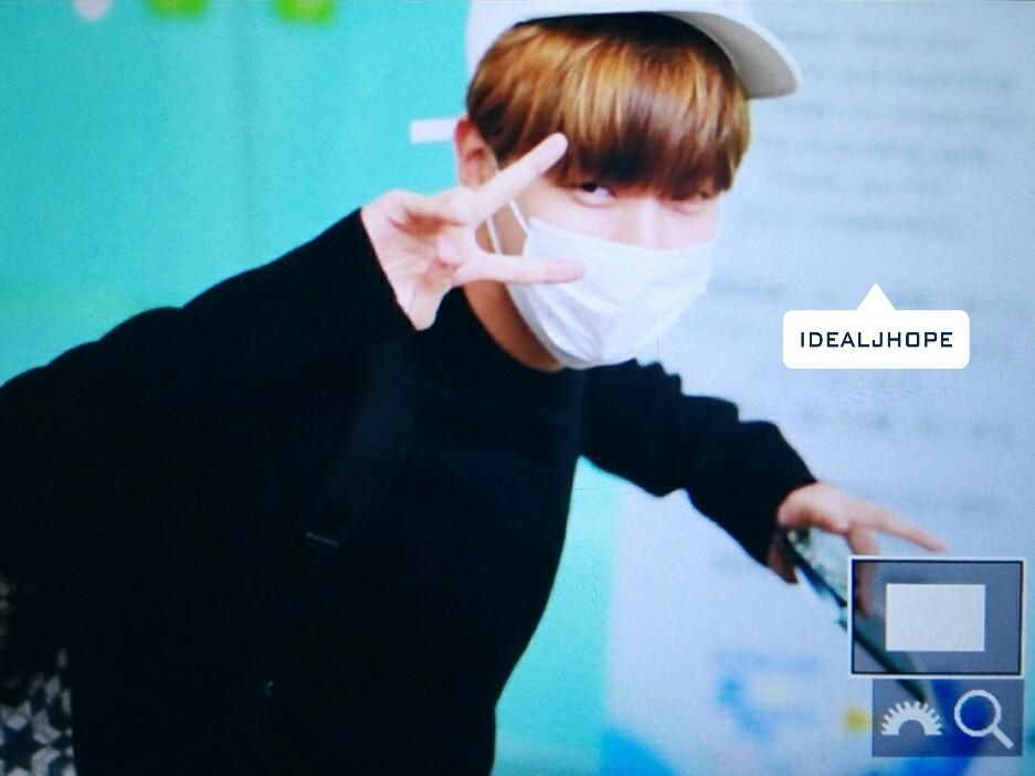 160423 김포출국 #방탄소년단 #제이홉 #정호석 <a href="/BTS_twt/">방탄소년단</a> 

잘 다녀오고 잉~~💕💕✌✌