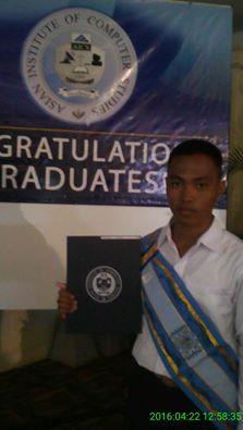 HardcoreUlysses's tweet photo. Finally,after years of studying,one chapter is finally over :)
#ByeByeStudentLife
#ProudGraduate
#ThankYouAICS https://t.co/QK3Mc1CDzr