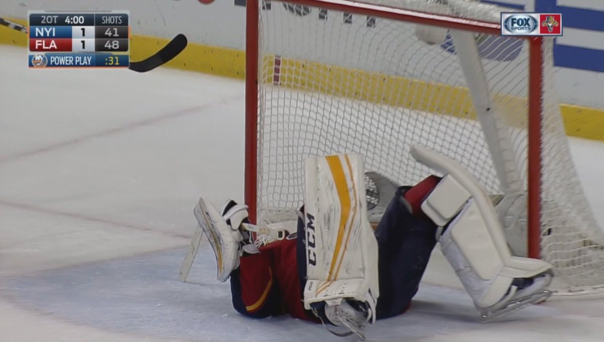 DOUBLE OVERTIME THRILLER: #FlaPanthers lose to the Islanders 2-1 in 2OT bit.ly/216udLW?utm_me… https://t.co/kMa9oJF9Nq