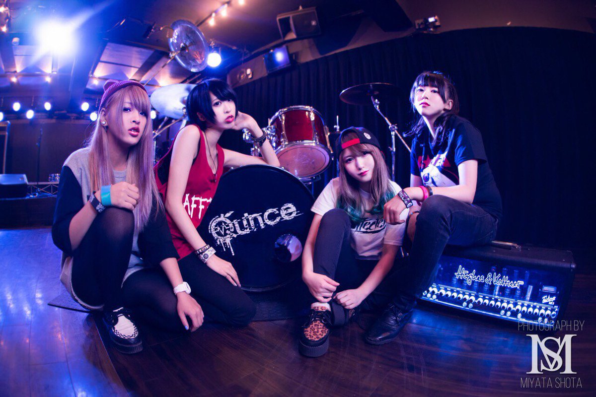 Crea Next Live 9 3 金 渋谷star Lounge Twitterren Quince Quinceofficial 平均年齢19歳 名古屋発信の新鋭バンド 爆女祭 1日目出演 かっこいいガールズバンドがお好きな方は絶対チェックして下さい 爆女祭一日目