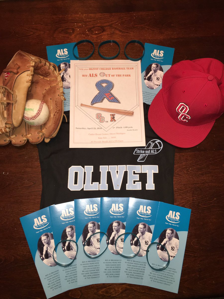 Come join us tomorrow to Strike Out ALS vs Kalamazoo College at 1 p.m.