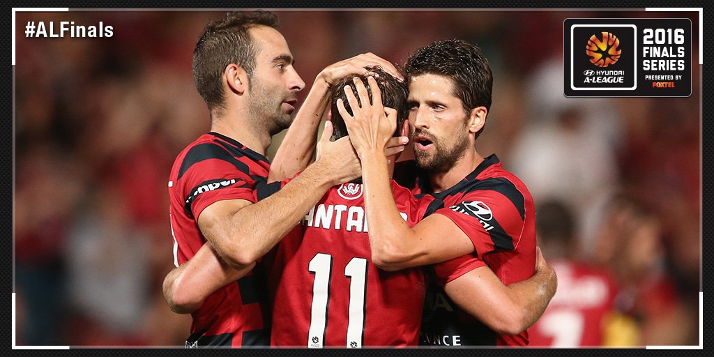 aleaguemen's tweet image. RETWEET if you think @wswanderersfc will join @AdelaideUnited in the #ALeagueGF with a win tomorrow! #ALFinals