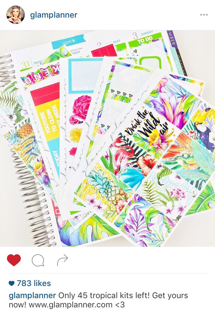 SplendidSticker's tweet photo. Just placed my very first #GlamPlanner aka @ellefowler sticker order! 😍 #excited #planneraddict https://t.co/BD1nWBEORk