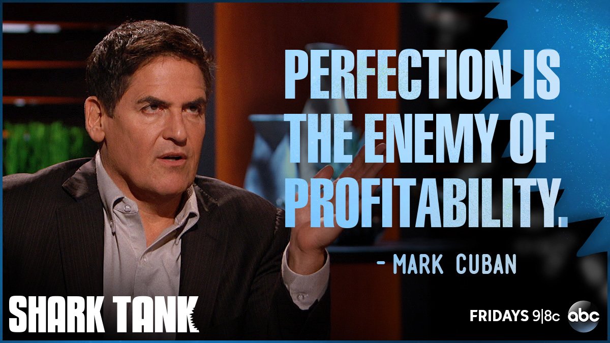 ABCSharkTank's tweet photo. Truer words have never been spoken @mcuban #SharkTank @kidrunners https://t.co/CIS9vuIEKU