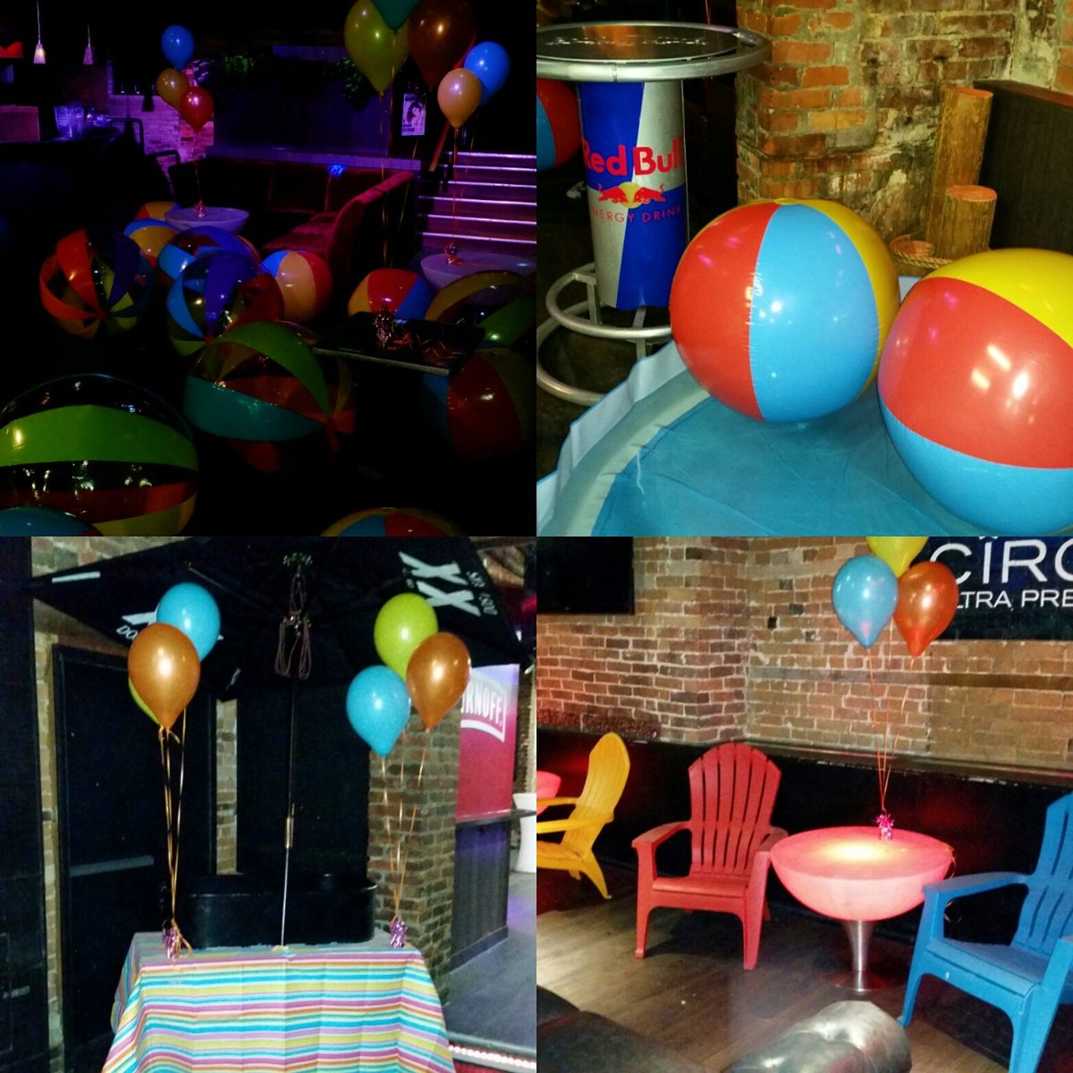 B101FMBARRIE's tweet photo. A behind the scenes look at tonight's #RedBullFriday Party @QueensBarrie. Are you ready to get Wet 'n Wild? #b101fm https://t.co/dJxg3XbFsu