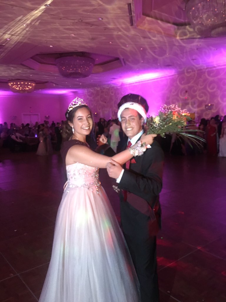 JWMHS's tweet photo. Congrats to the #MustangProm Queen & King, Briana Acevedo & Kyle Schroeder! #AllHail #Live4Prom #Live4Mustangs https://t.co/rp0dd0CDHQ