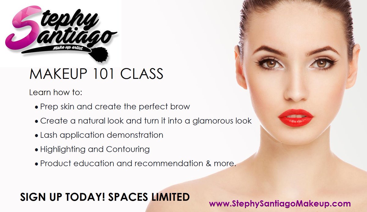 StephyS_Makeup's tweet photo. Learn how to do your makeup #makeup #makeupclasses #makeuplesson #mua #makeupartist #stephysantiagomakeup #orlandofl https://t.co/ESjTKxBKrY