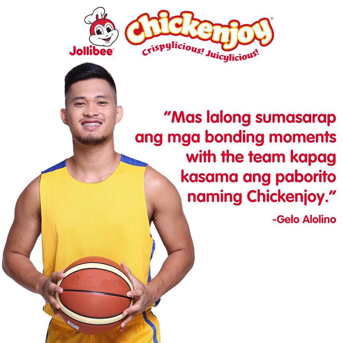 Proud to be part of #ChickenjoyNation #GeloforChickenjoy 😄🍗