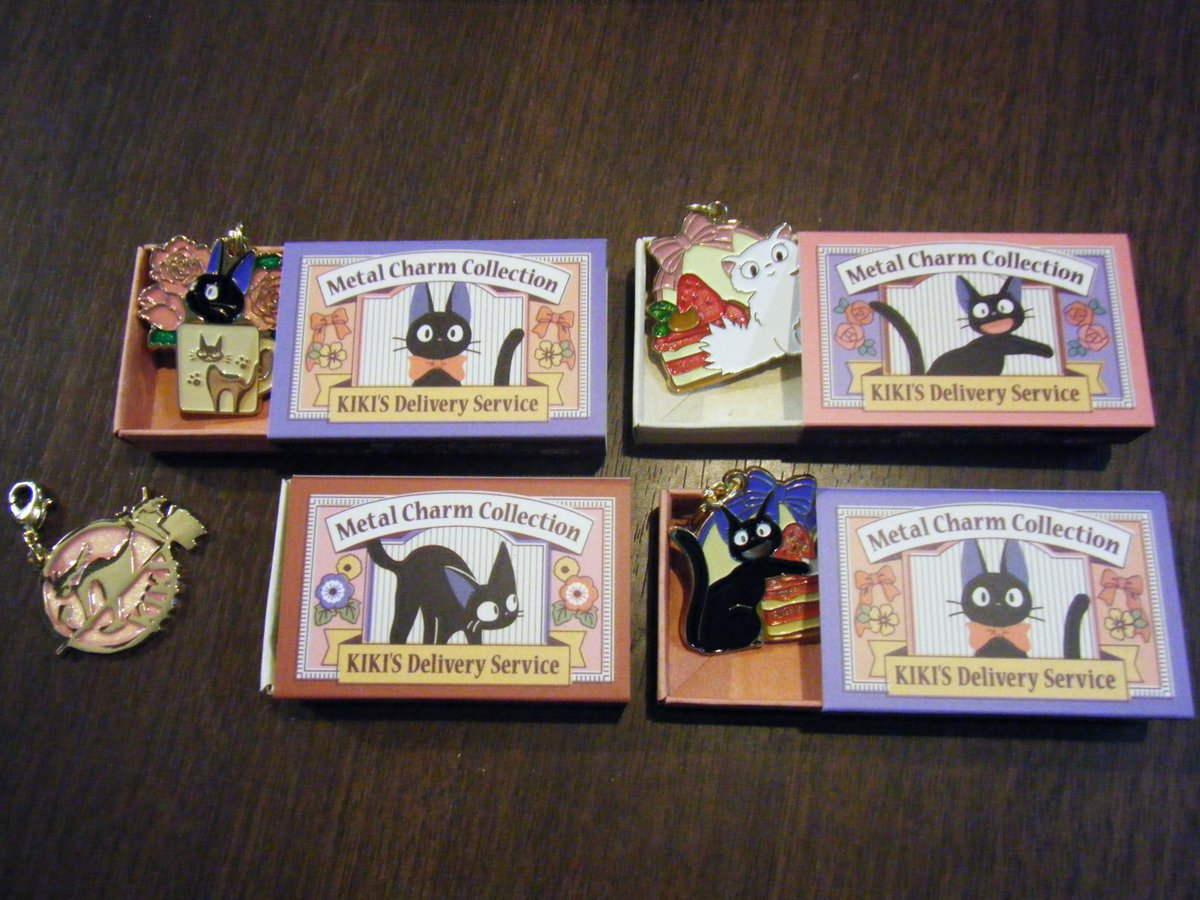 コトブキヤ秋葉原館 2階 新商品情報 ジブリコーナーより 魔女の宅急便メタルチャームコレクション2 600円 税 全6種 好評発売中です 非常に可愛らしいパッケージとなっておりますのでプレゼントにいかがでしょうか どうぞご利用ください